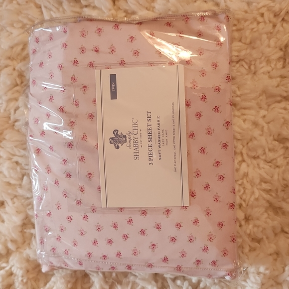 Simply Shabby Chic Bedding New Simply Shabby Chic Mon Amie Twin Sheet Set Poshmark